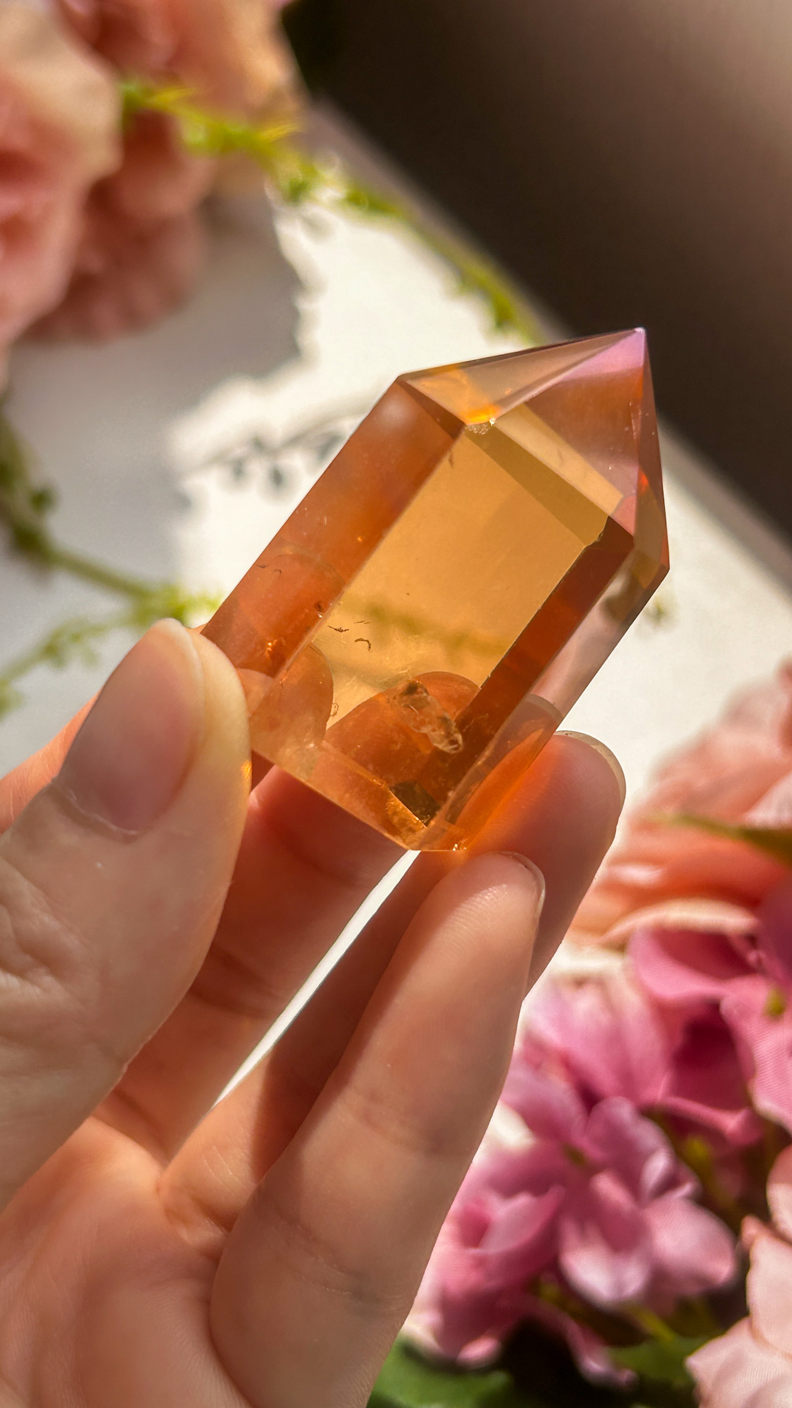 パワーをもらえる 高品質 サンセットオーラ クリスタル (ブラジル産)A~D Solar powered - 画像 (16)