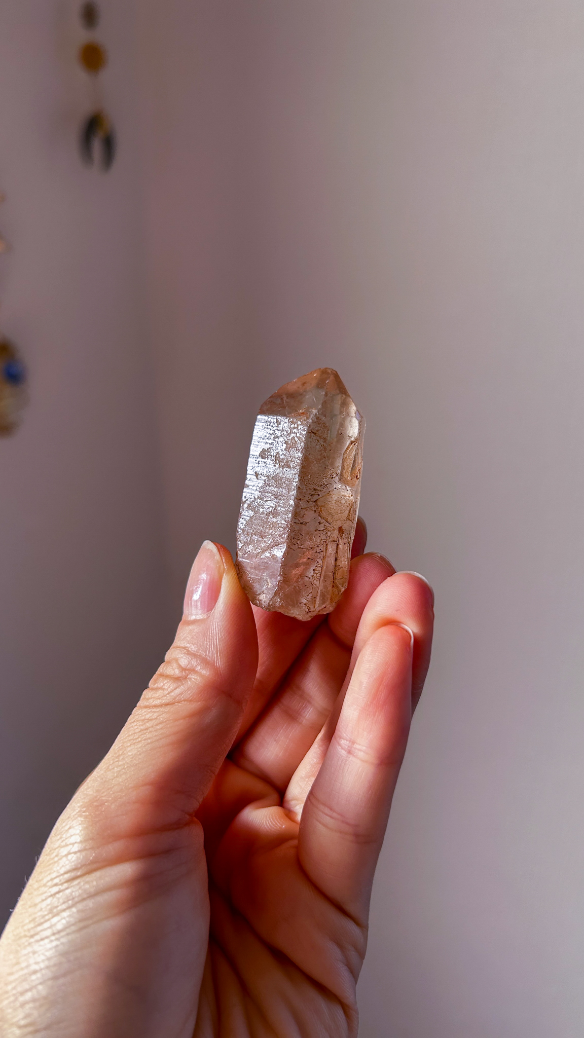 心を躍動させる 南アフリカの大地より レッドクォーツ Orisaの神々 レディッシュブラウン ポイント