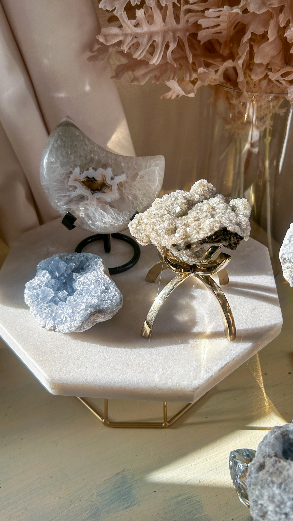 癒しの鈍い輝き パキスタンよりめずらしい シルバーカルサイト Sperkle Silver - 画像 (3)