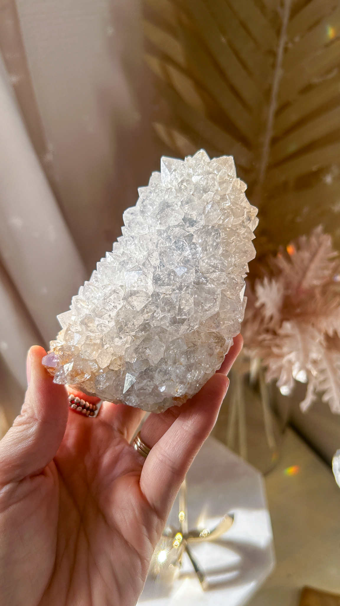 希少石 高透明度 美しいアナンダライト スピリットクォーツ・フェアリーフォーム Anandalight fairly form - 画像 (3)