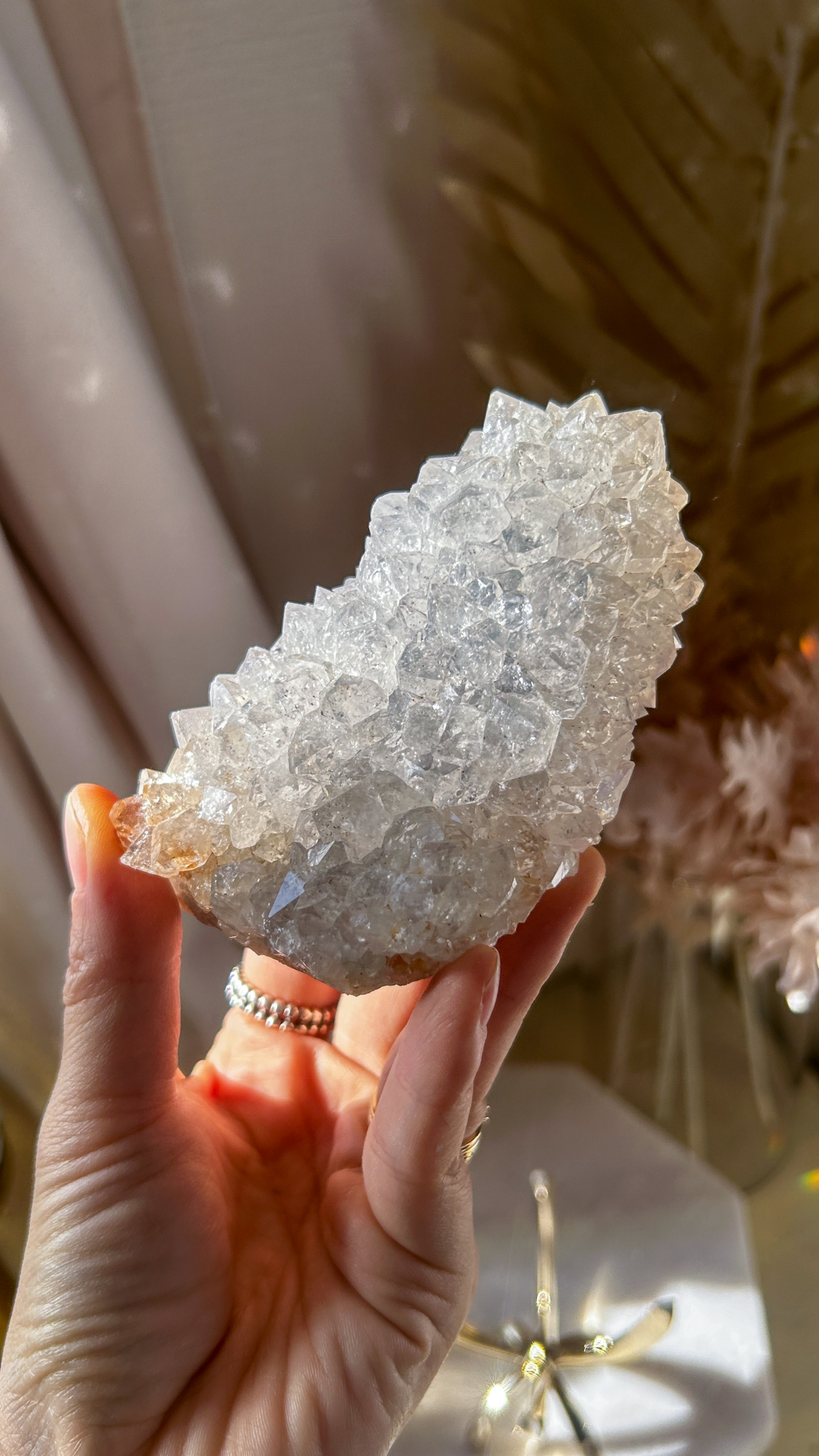 希少石 高透明度 美しいアナンダライト スピリットクォーツ・フェアリーフォーム Anandalight fairly form - 画像 (4)