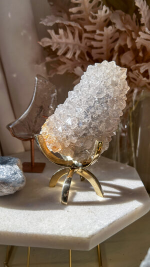 希少石 高透明度 美しいアナンダライト スピリットクォーツ・フェアリーフォーム Anandalight fairly form