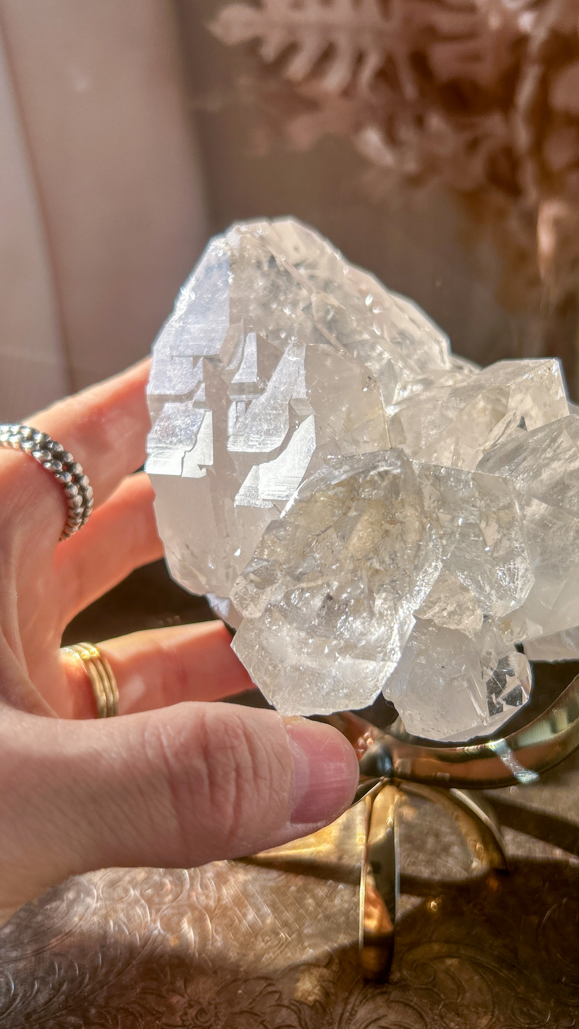 最高峰マニハール水晶マスタークリスタル エレスチャルカテドラル 個性的 一点もの Gods embodiment - 画像 (14)