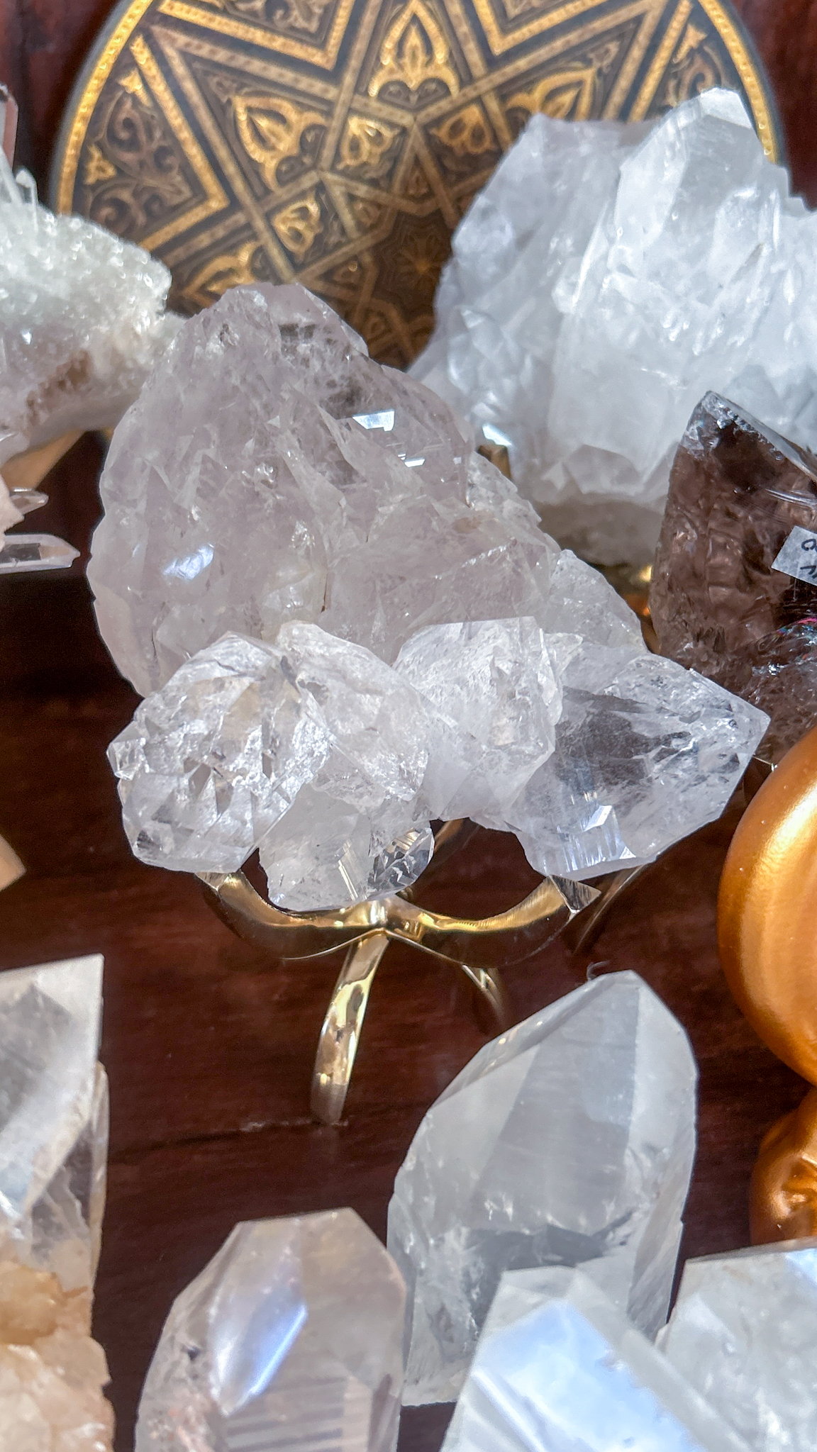 最高峰マニハール水晶マスタークリスタル エレスチャルカテドラル 個性的 一点もの Gods embodiment - 画像 (15)