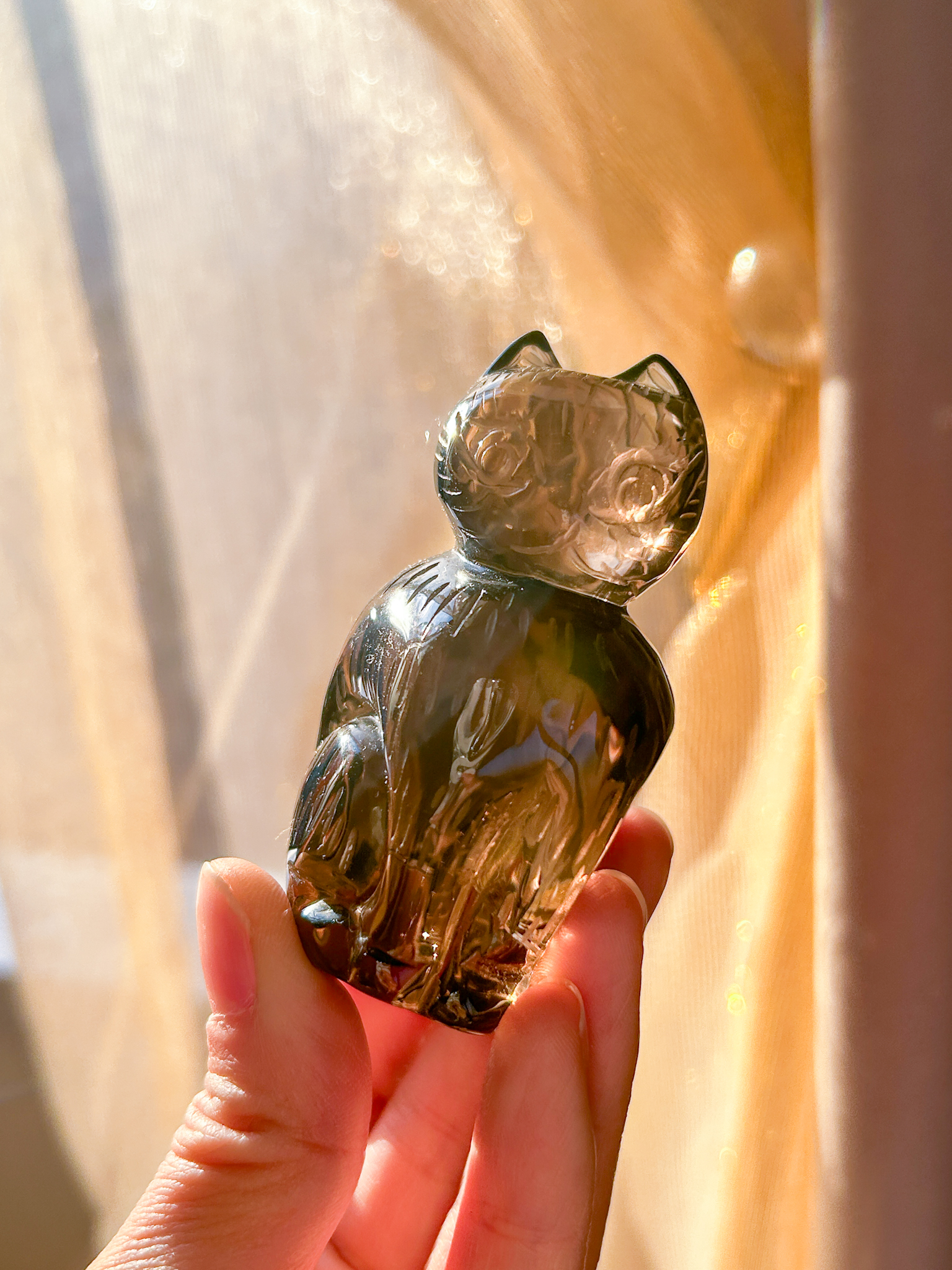 新入荷!手彫りの猫ちゃん・美人さん ※現在入手困難 Belle Chatte🐈⬛ - 画像 (4)