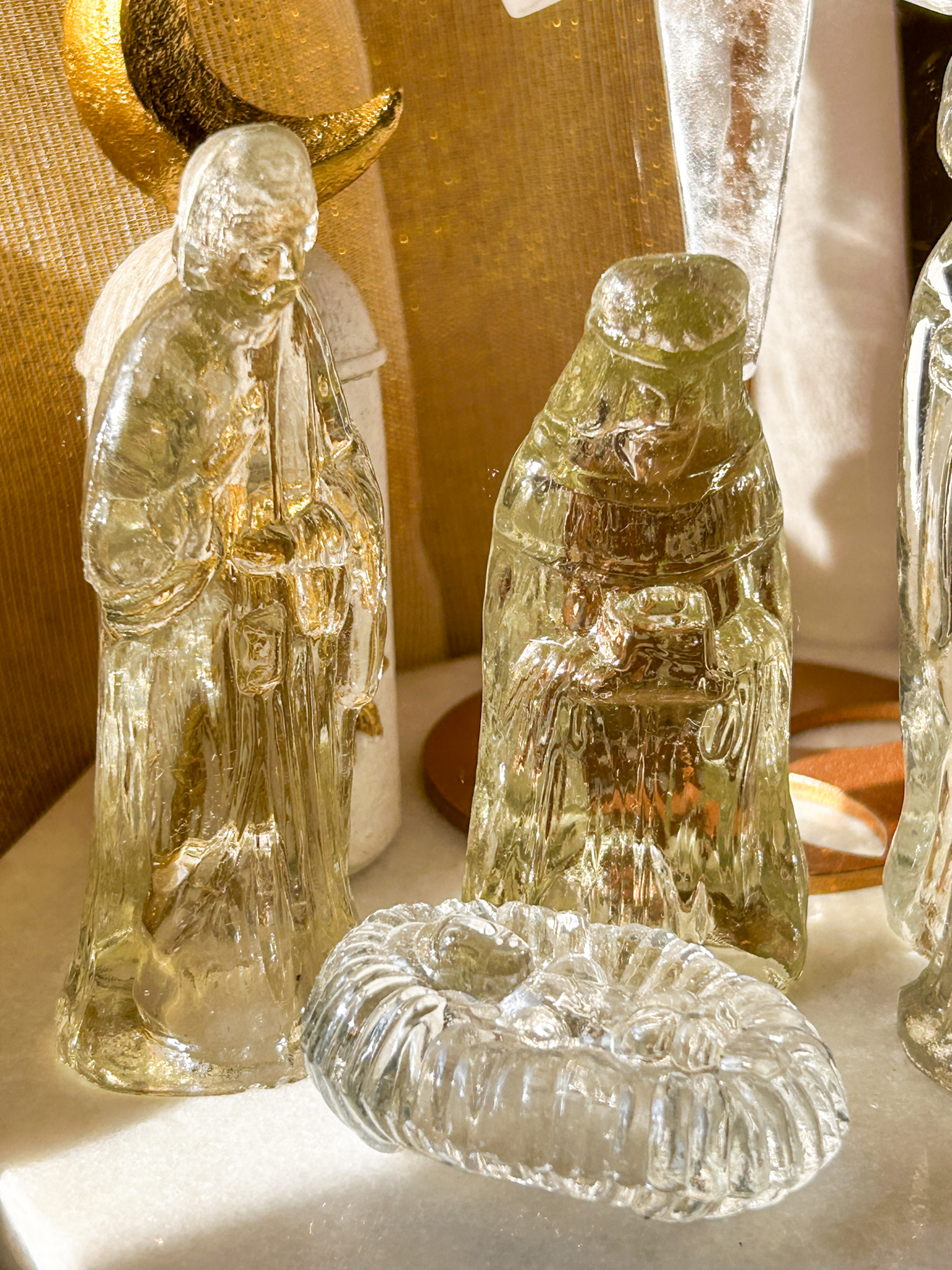 聖夜を彩る🌙ムーンパレス キャンドルスタンド 3つの宮殿(LED用) - 画像 (11)