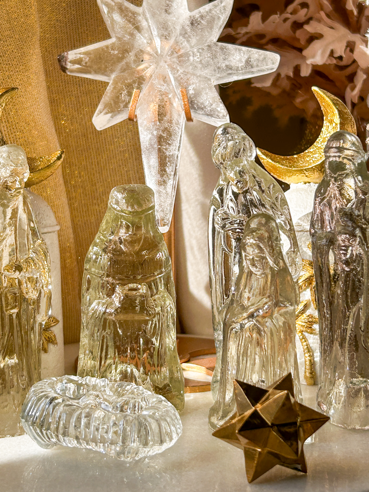 聖夜を彩る🌙ムーンパレス キャンドルスタンド 3つの宮殿(LED用) - 画像 (13)