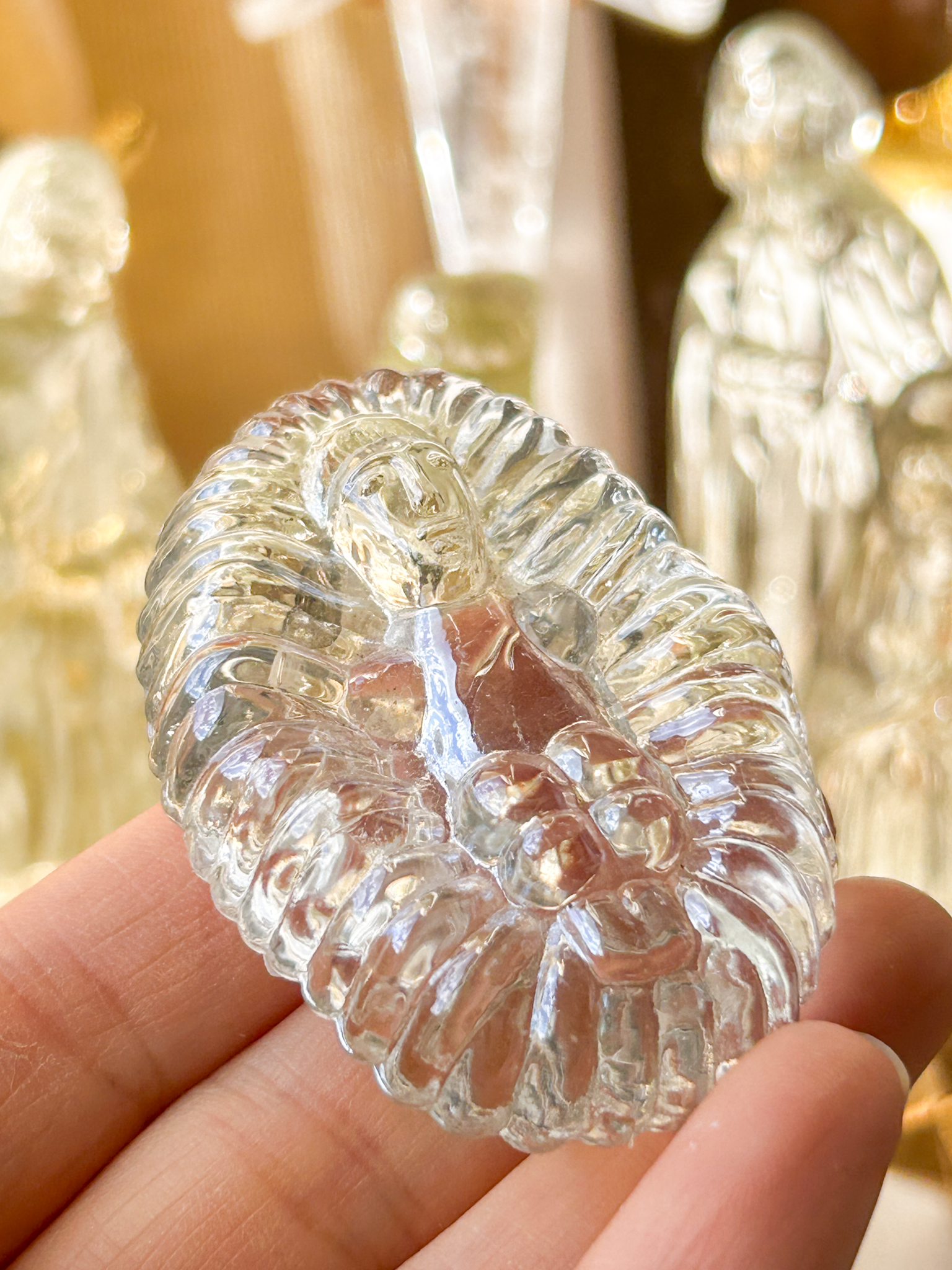 聖夜を彩る🌙ムーンパレス キャンドルスタンド 3つの宮殿(LED用) - 画像 (14)