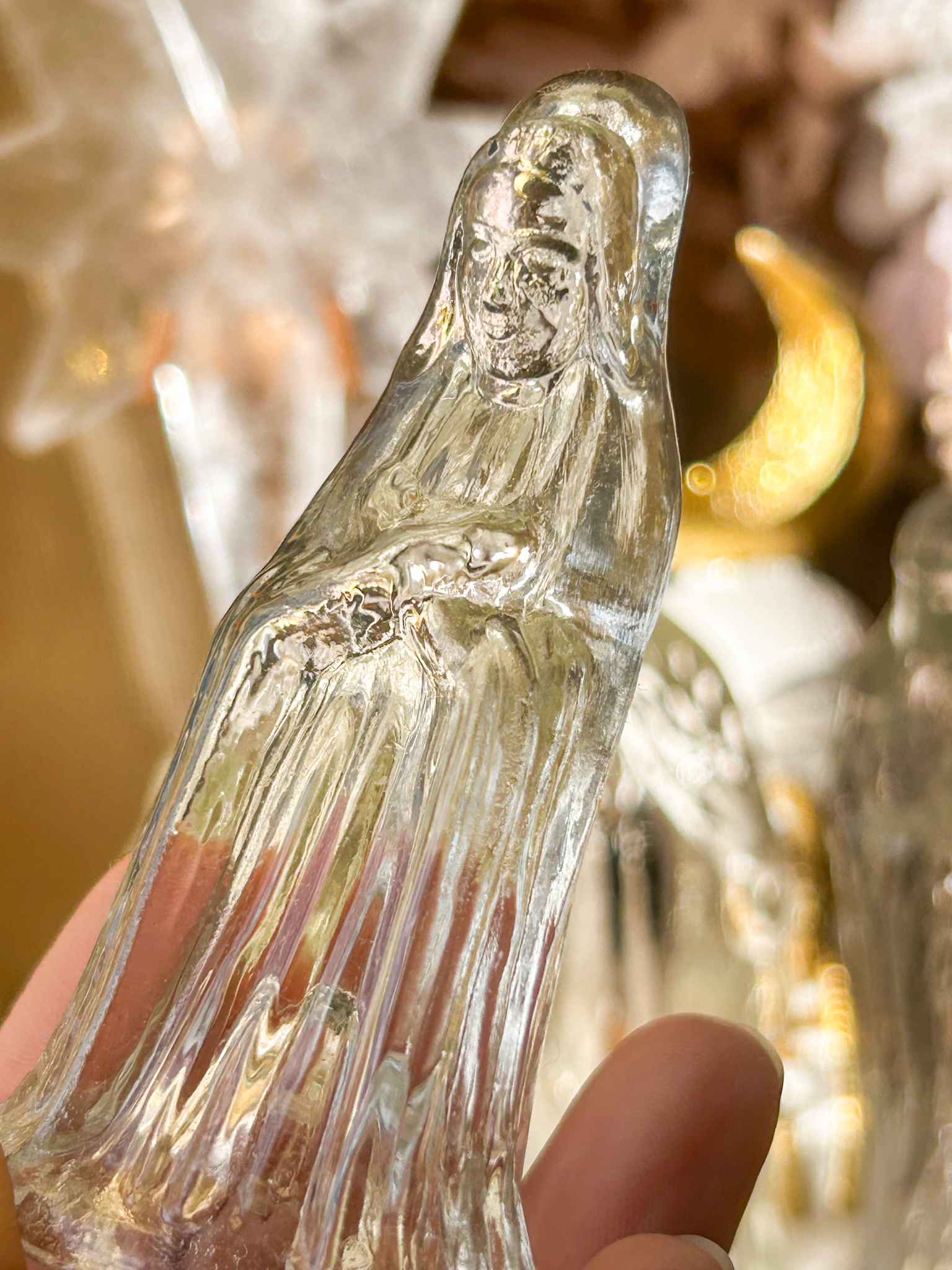 聖夜を彩る🌙ムーンパレス キャンドルスタンド 3つの宮殿(LED用) - 画像 (15)