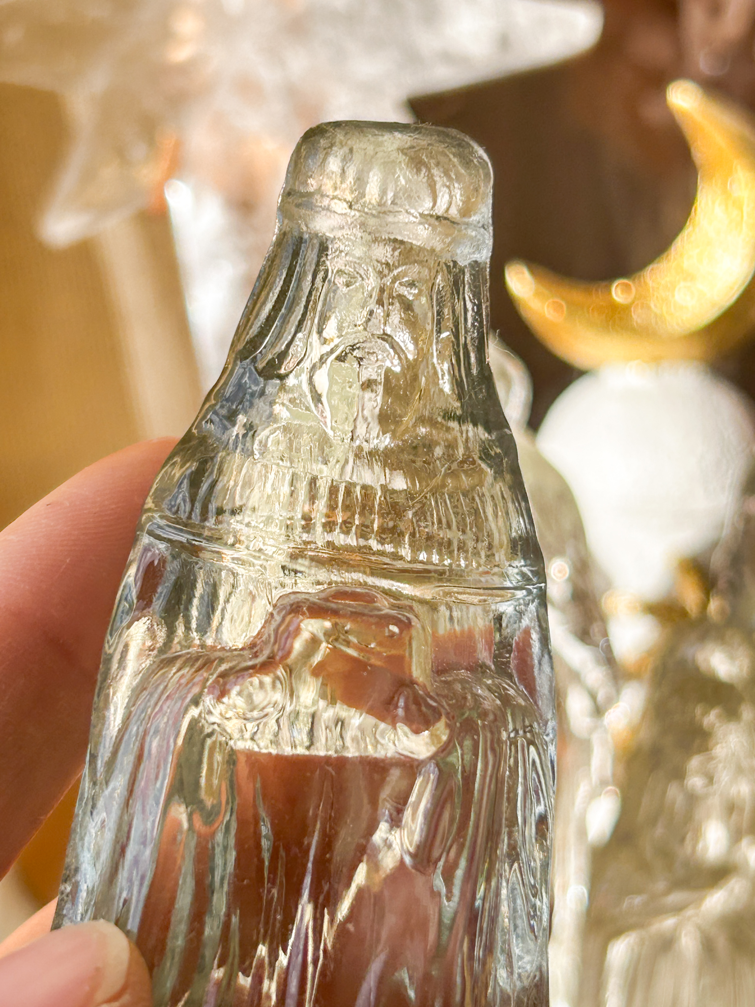 聖夜を彩る🌙ムーンパレス キャンドルスタンド 3つの宮殿(LED用) - 画像 (2)