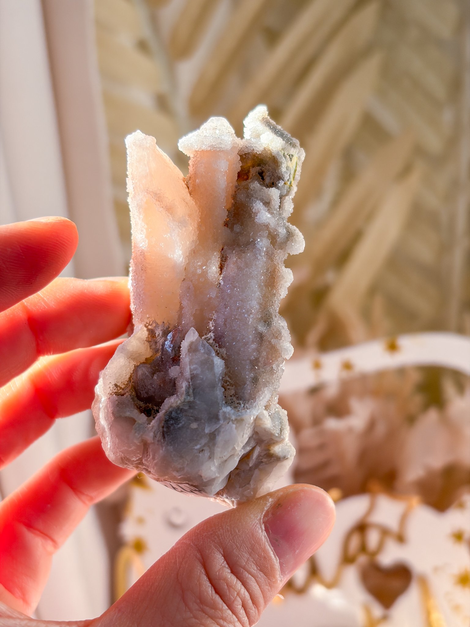 レア Sugar ドゥルージー赤とブルー 妖精の宝石 カクタスクォーツ - 画像 (4)