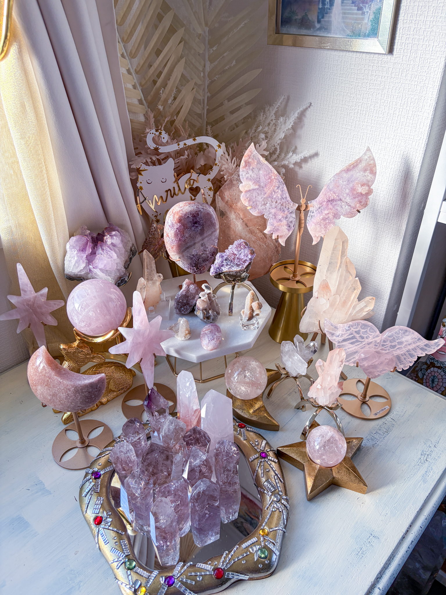 レア Sugar ドゥルージー赤とブルー 妖精の宝石 カクタスクォーツ - 画像 (8)