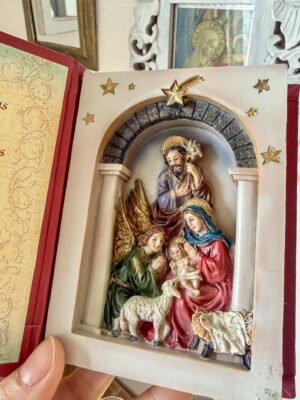 ✨【聖夜のおはなし】キリスト降誕 イエス様の誕生シーン オーナメント Story Book✨訳あり品 ※おまとめ買い対象商品