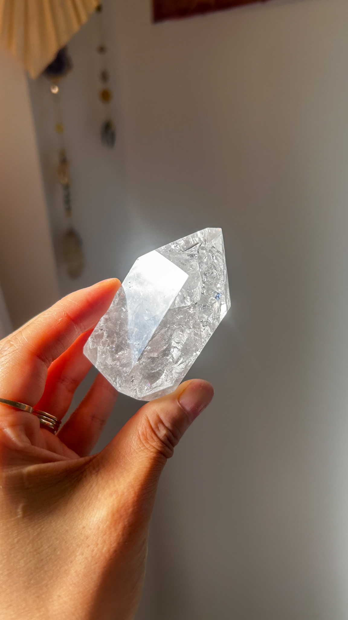 ブラジル産 クラック虹クォーツ Iris crystal - 画像 (10)