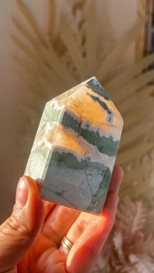 NEW FIND！芸術的なユニコーン🦄ジャスパー 希少な厳選ピースたち YellowxMint