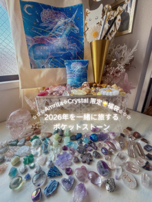 好評につき追加販売✳️スペシャルプライス⭐️限定福袋・オリジナルグッズ＆2026年を一緒に旅するポケットストーン💎 4-5個セット