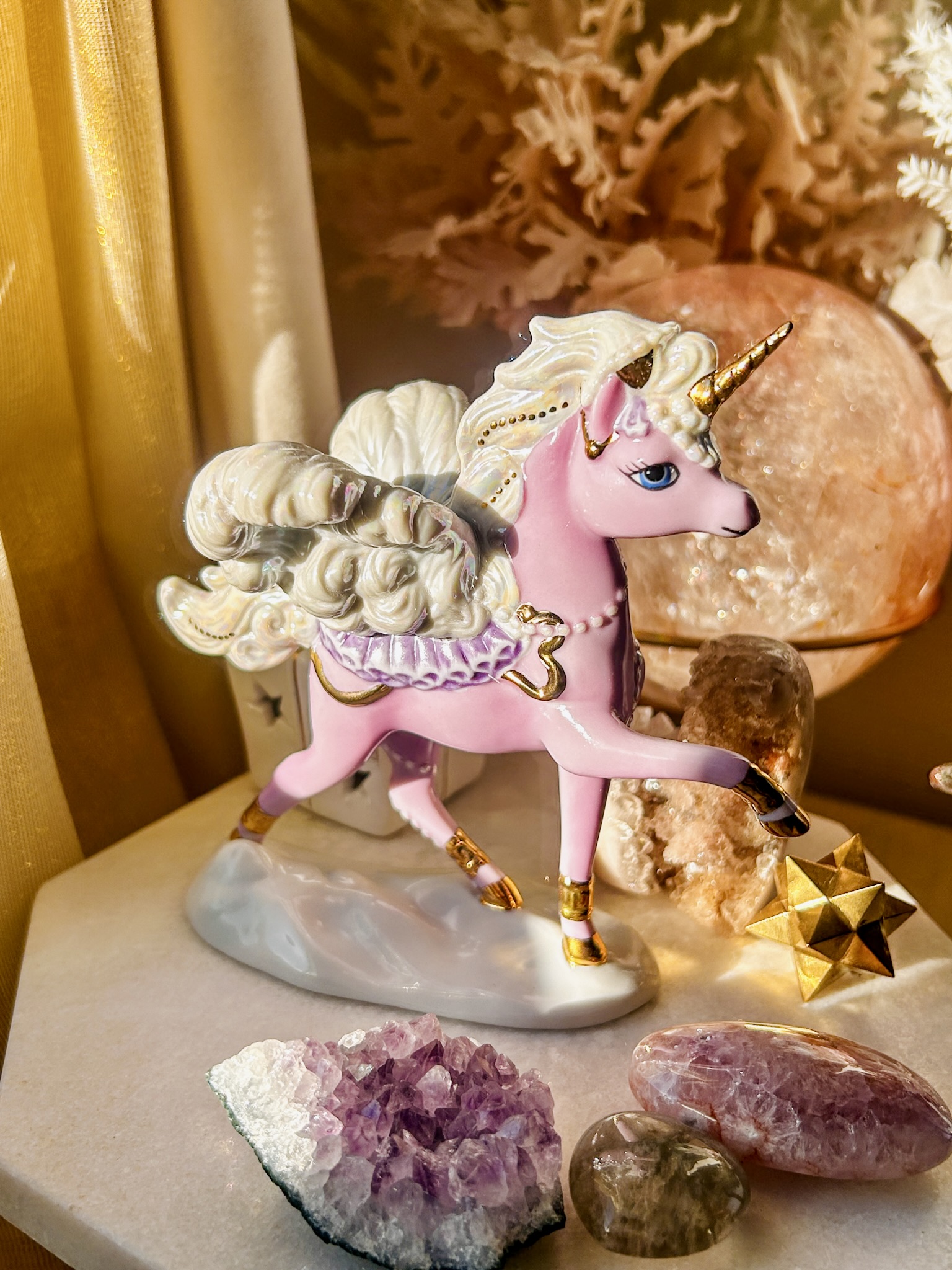 🦄アメリカンヴィンテージ ユニコーン・希少なコレクターズ品 ”愛が宿る場所” AAコンディション - 画像 (8)