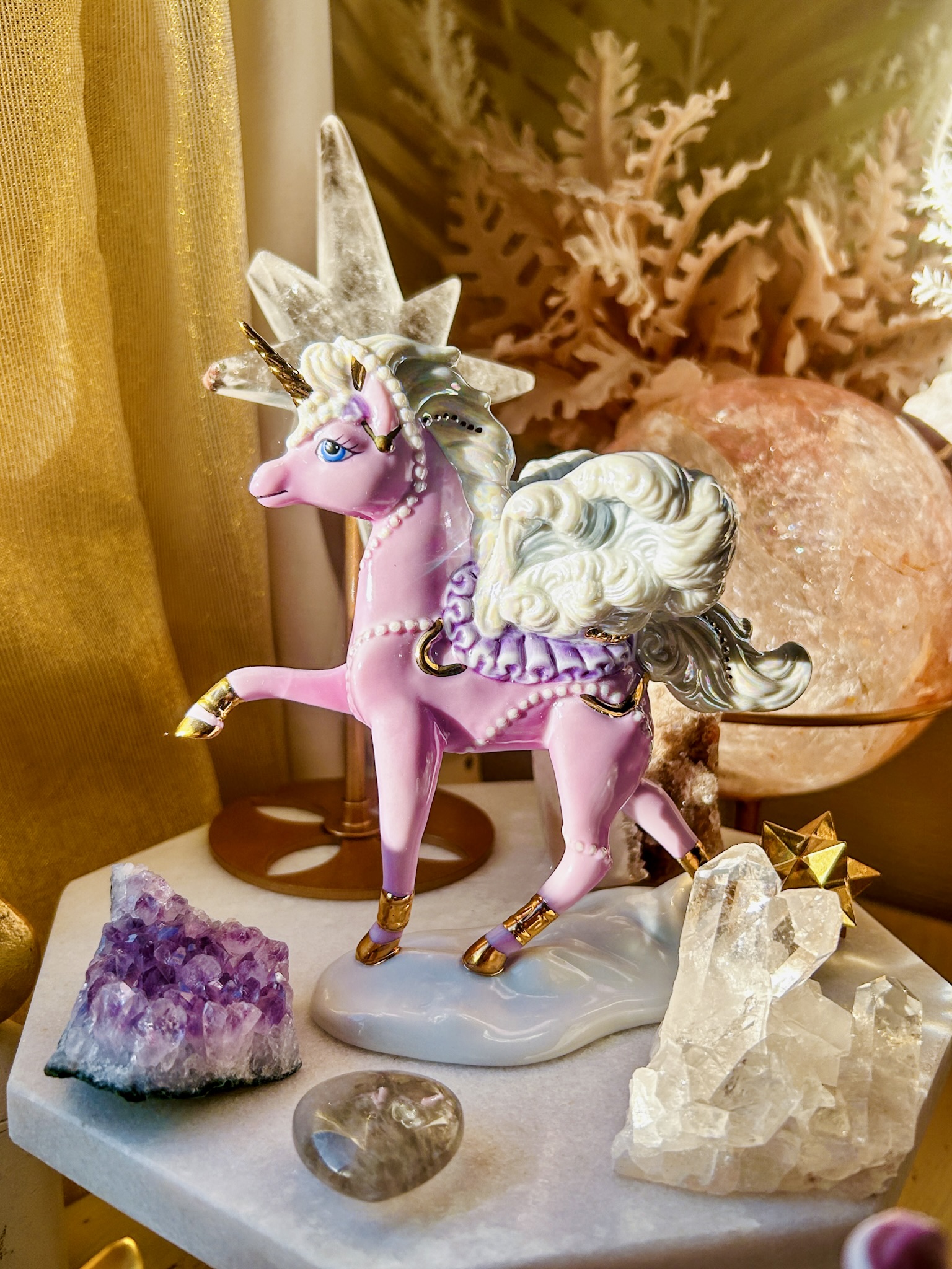 🦄アメリカンヴィンテージ ユニコーン・希少なコレクターズ品 ”愛が宿る場所” AAコンディション - 画像 (10)