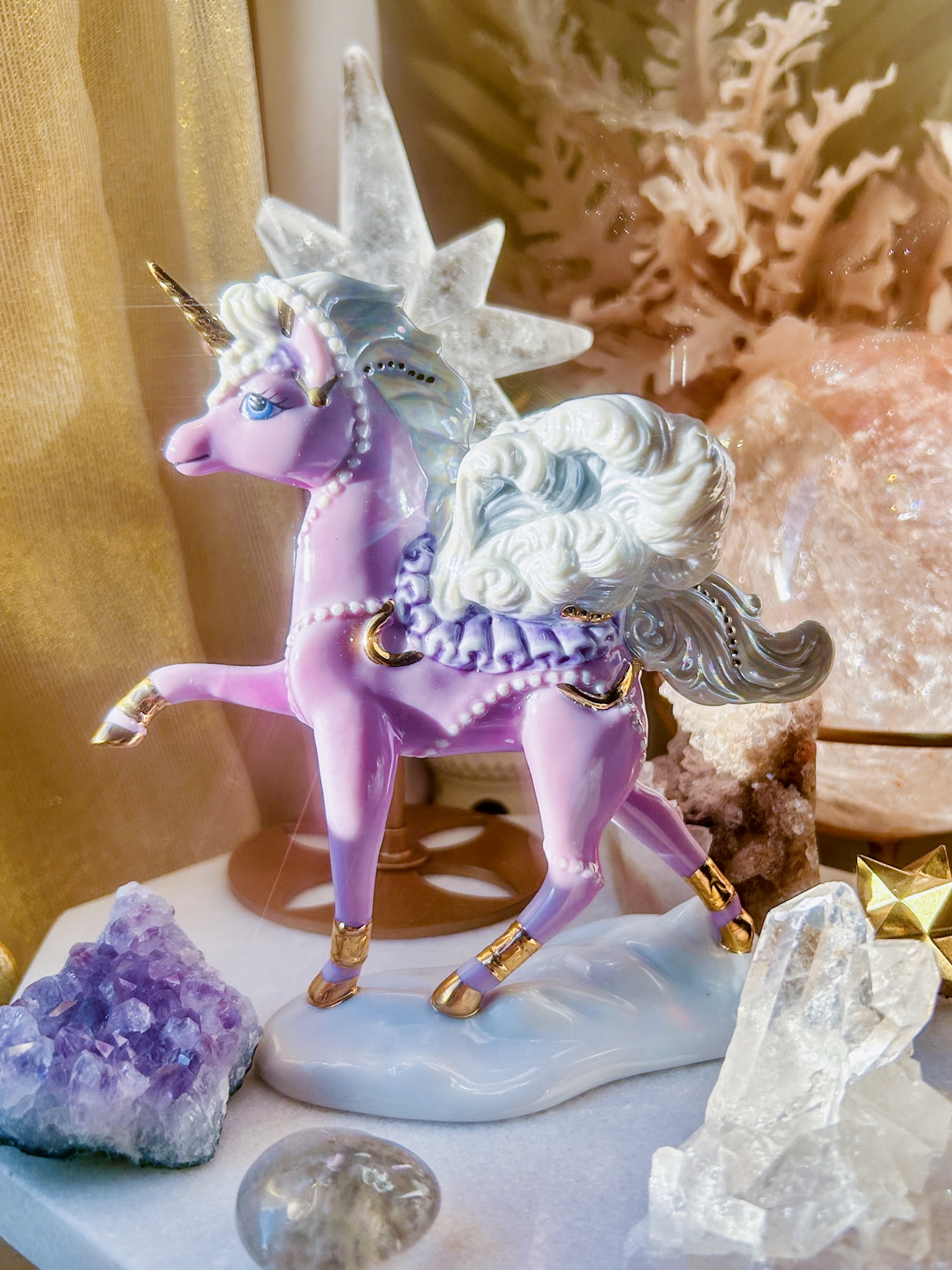 🦄アメリカンヴィンテージ ユニコーン・希少なコレクターズ品 ”愛が宿る場所” AAコンディション - 画像 (2)