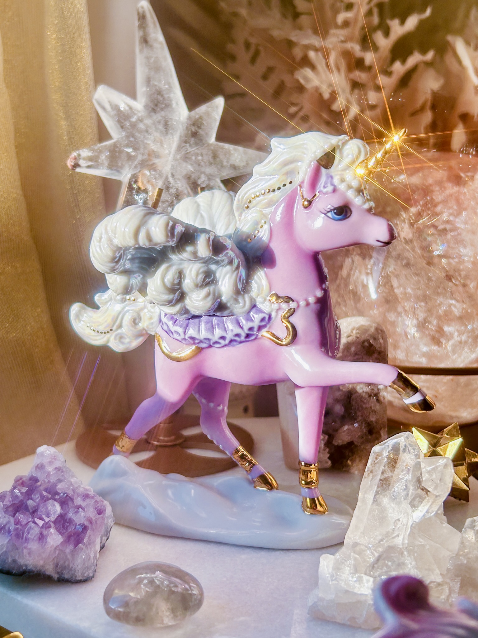 🦄アメリカンヴィンテージ ユニコーン・希少なコレクターズ品 ”愛が宿る場所” AAコンディション - 画像 (12)