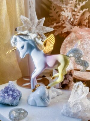 🦄アメリカンヴィンテージ ユニコーン・希少なコレクターズ品 ”愛がの翼” AAA完璧なコンディション