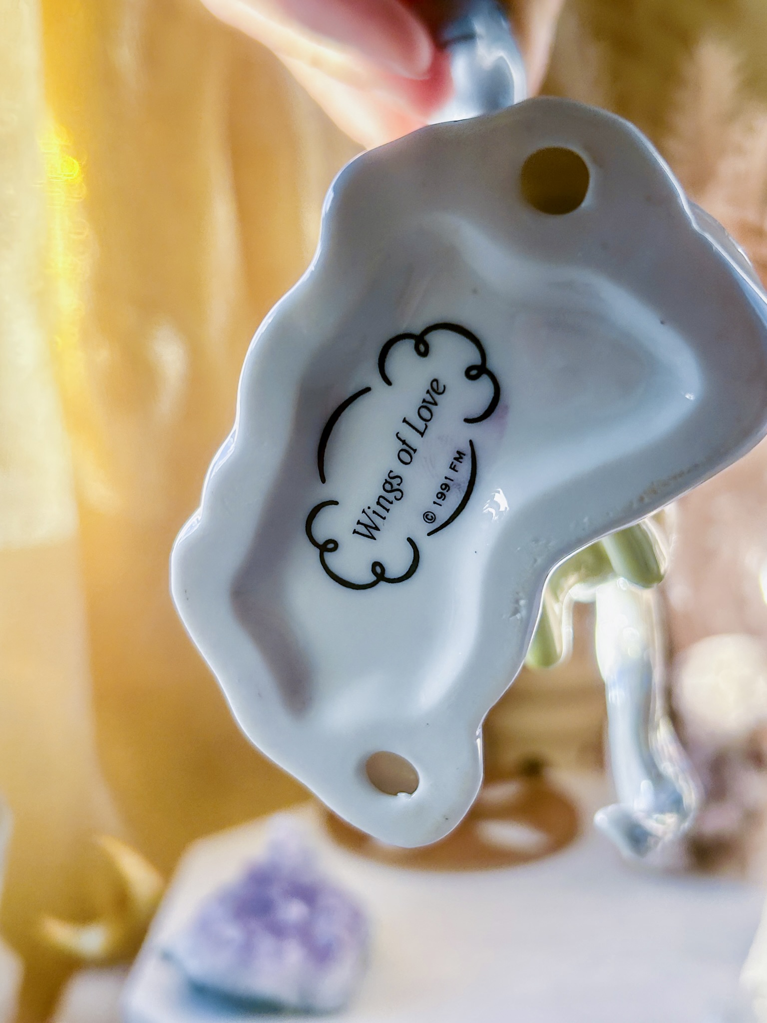 🦄アメリカンヴィンテージ ユニコーン・希少なコレクターズ品 ”愛がの翼” AAA完璧なコンディション - 画像 (8)