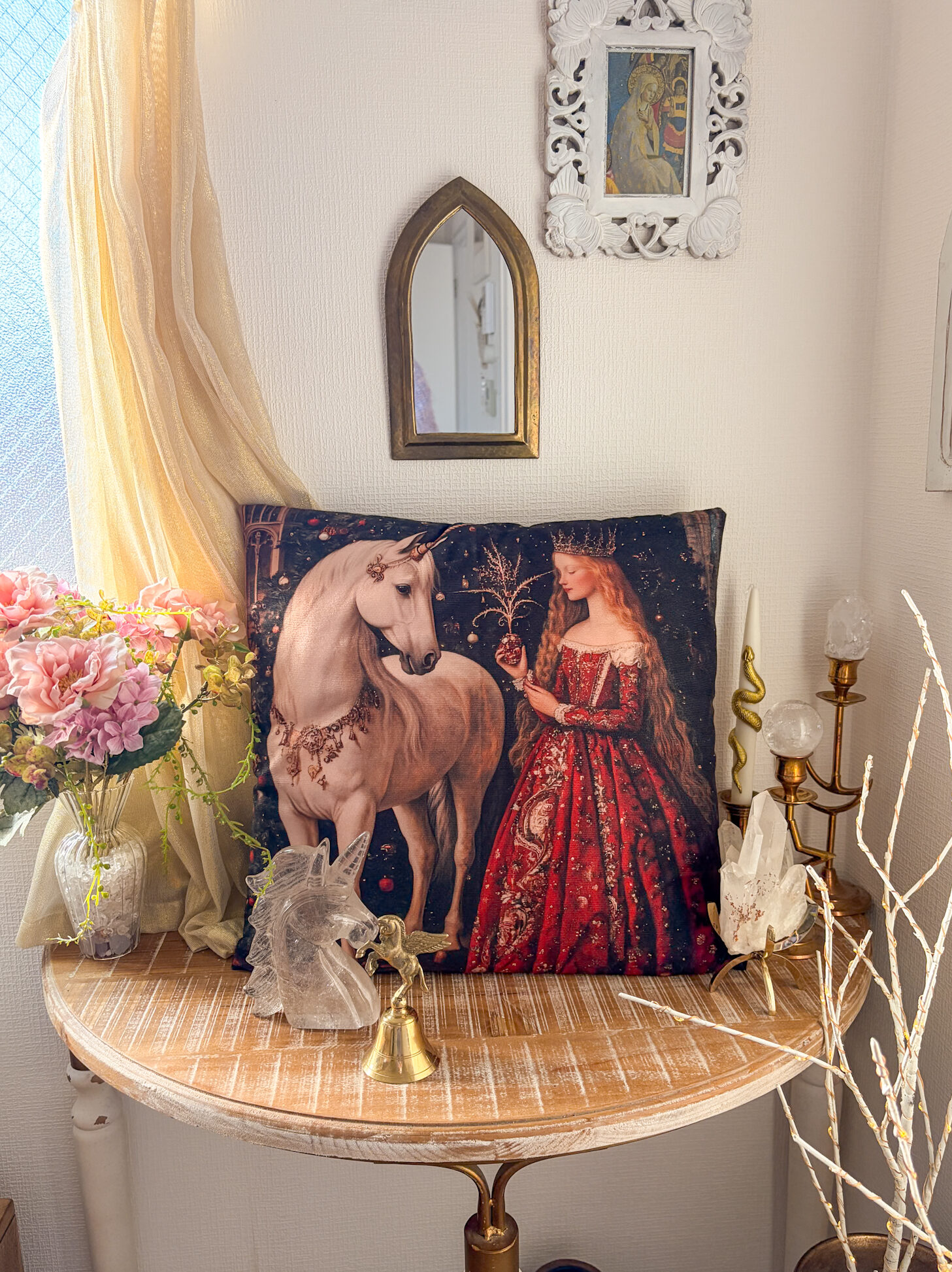 美麗🌟ユニコーンメイデン👧🦄の高品質クッションカバー両面プリント※おまとめ対象商品 - 画像 (3)