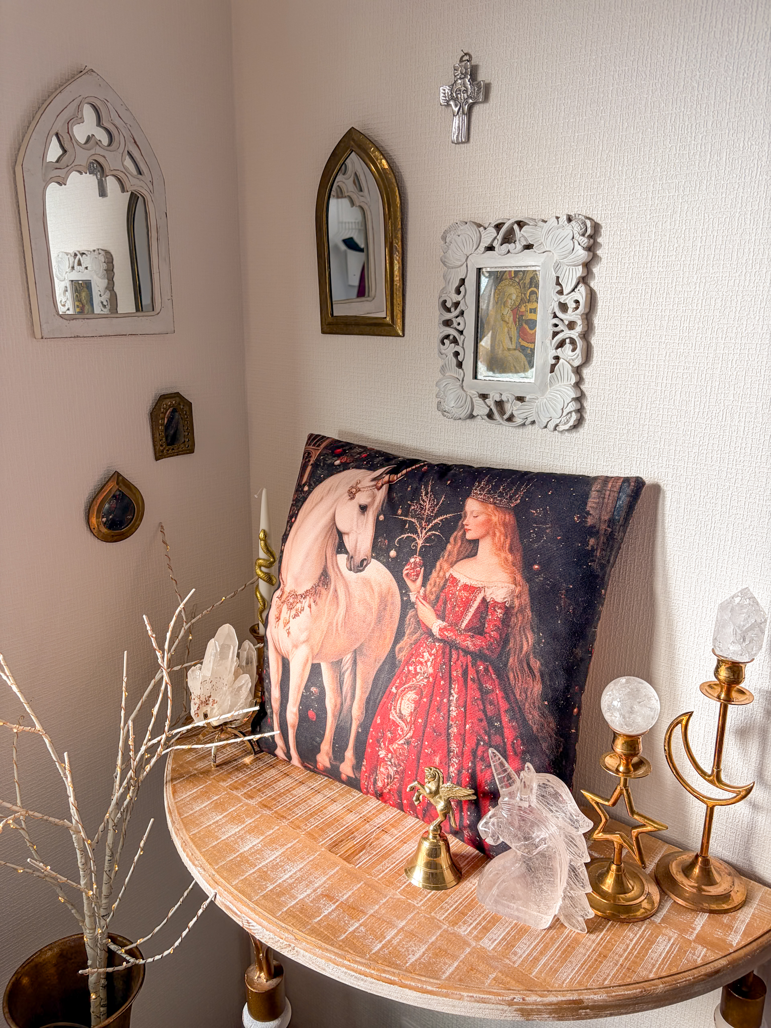 美麗🌟ユニコーンメイデン👧🦄の高品質クッションカバー両面プリント※おまとめ対象商品 - 画像 (4)