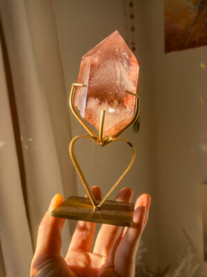 Rare✳️ 濃いレッドピンク＆ファントム🩷 SAランク ピンクアゼツライト♡スタンド